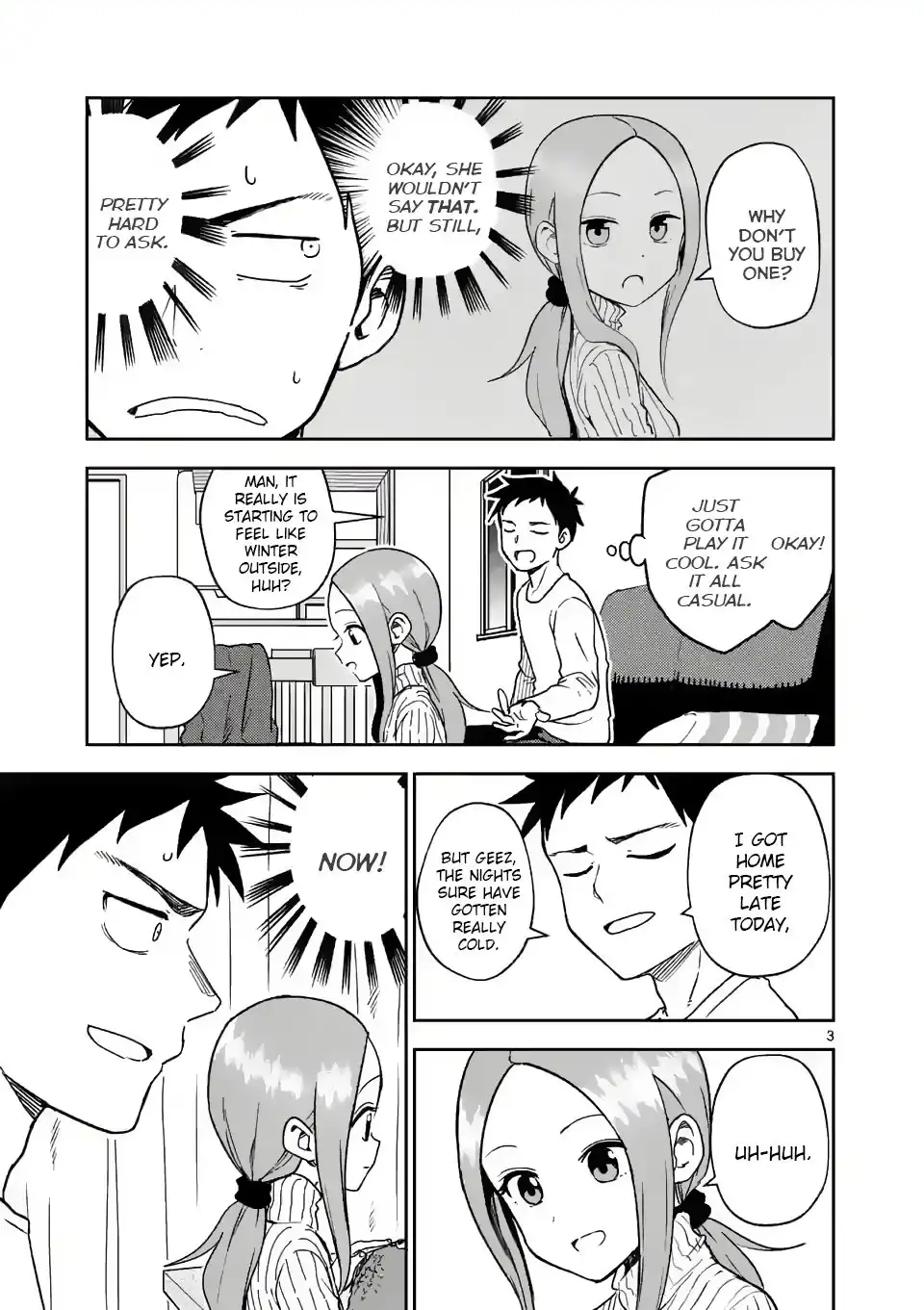 Karakai Jouzu no (Moto) Takagi-san Chapter 164 3